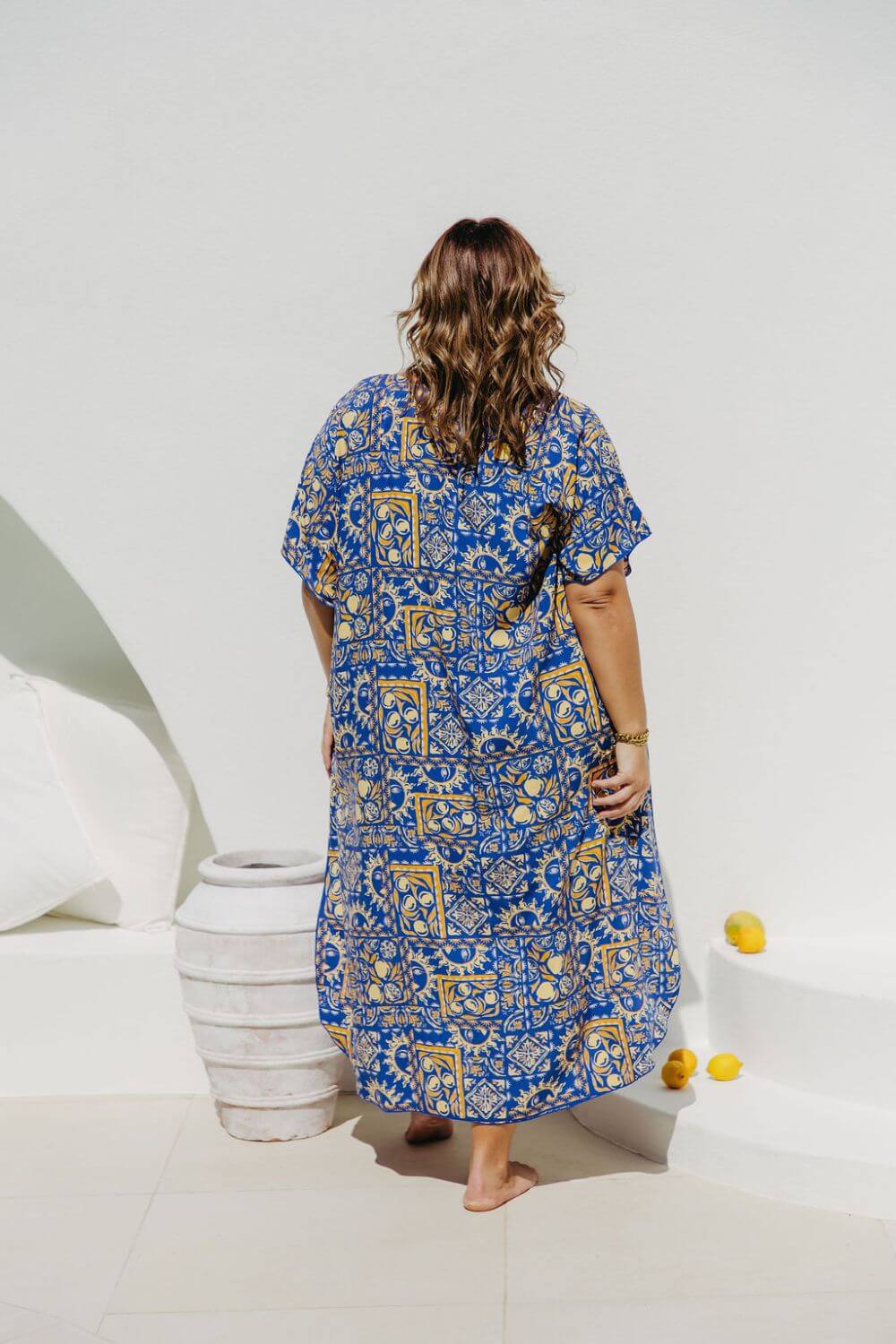 Margot Long Kaftan Dress for Women - gallery