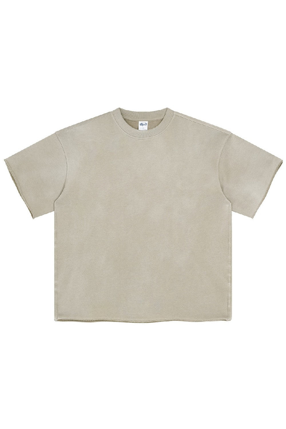 Spray Dye Cut Tee for Men - Apricot