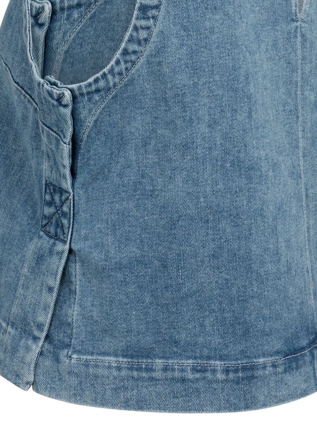 Sleeveless Denim Top for Women - gallery