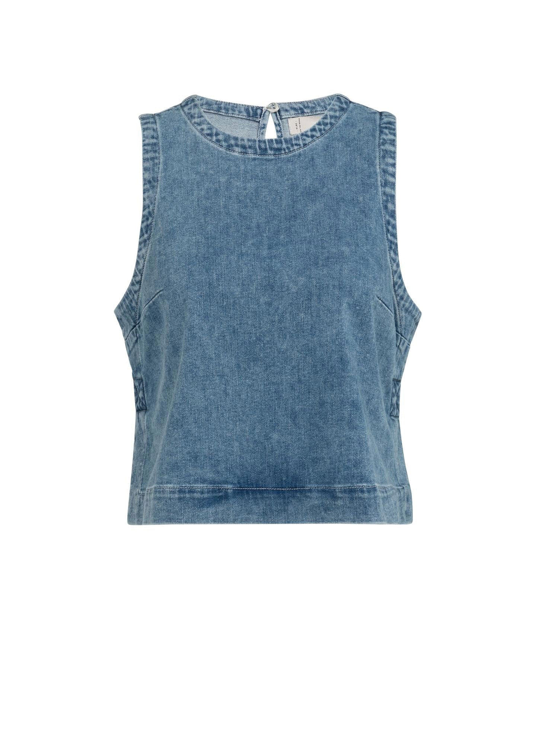 Sleeveless Denim Top for Women - gallery