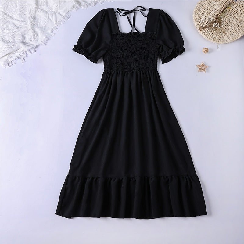 The Sweet Breeze Mini Dress for Women - black