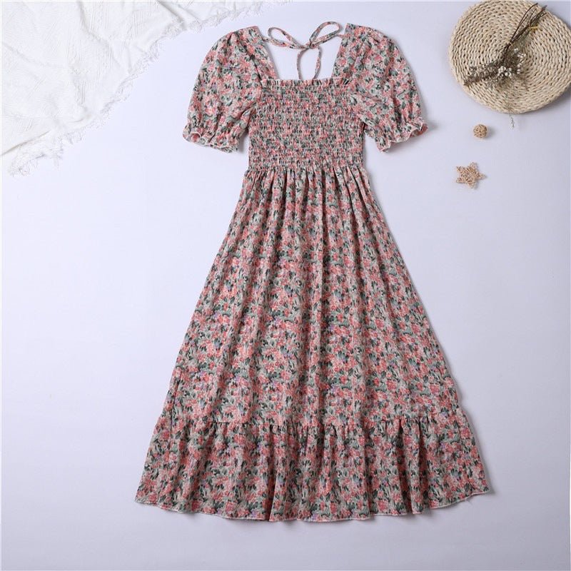 The Sweet Breeze Mini Dress for Women - Pink floral