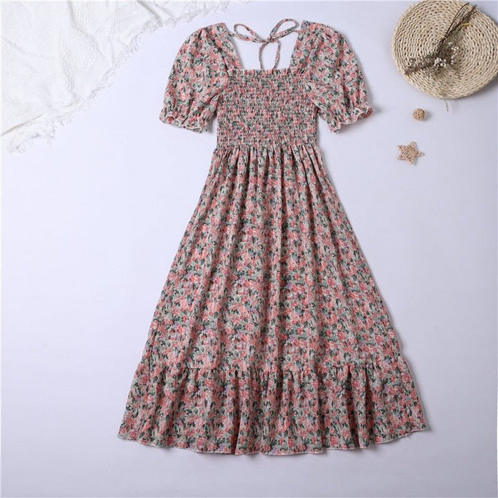 The Sweet Breeze Mini Dress for Women - Pink floral