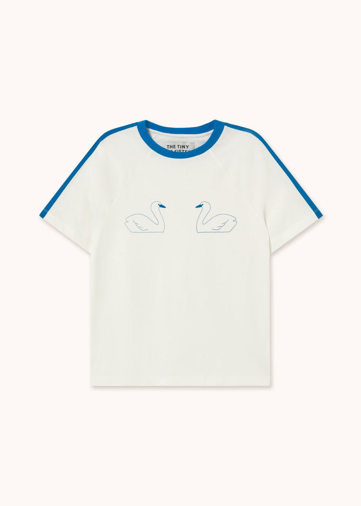 Blue Doves Tee T-Shirt for Women