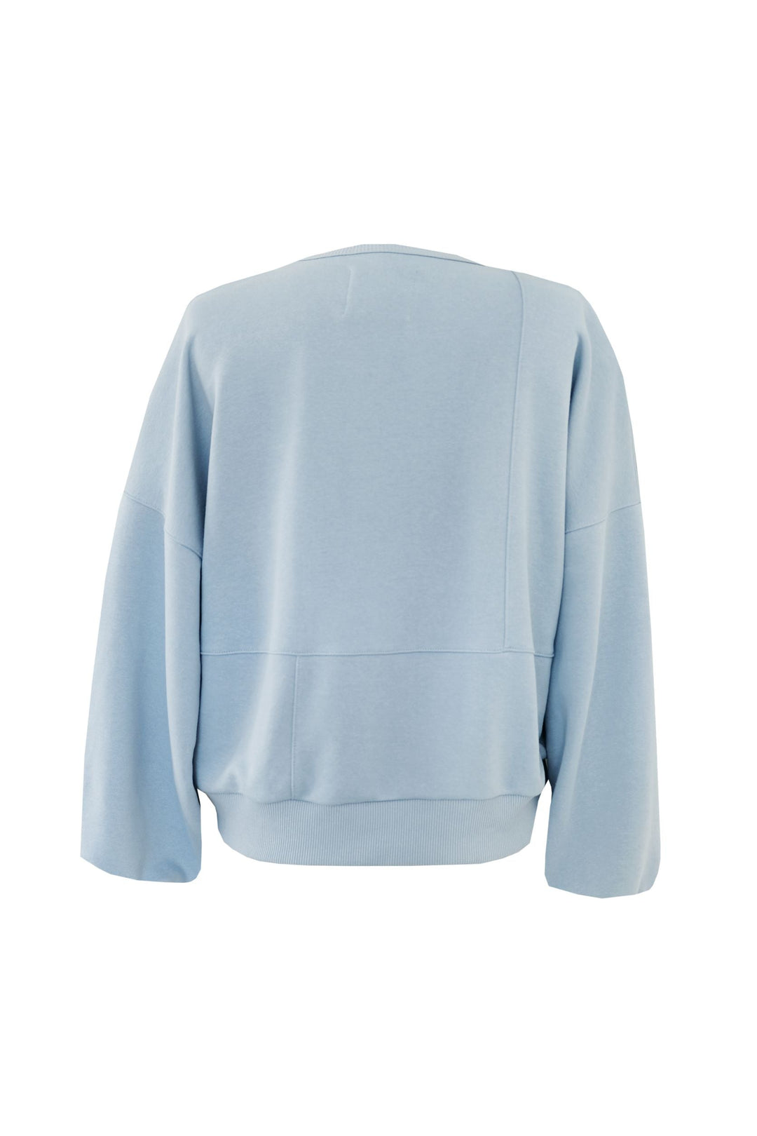 Patchwork Sweatshirt-Cyan T-Shirt for Women - gallery