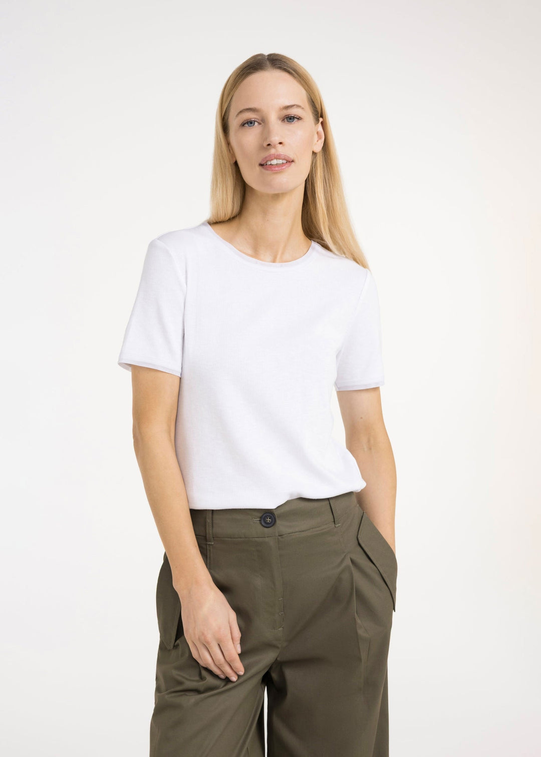 Goldie Mesh Detail T-Shirt for Women