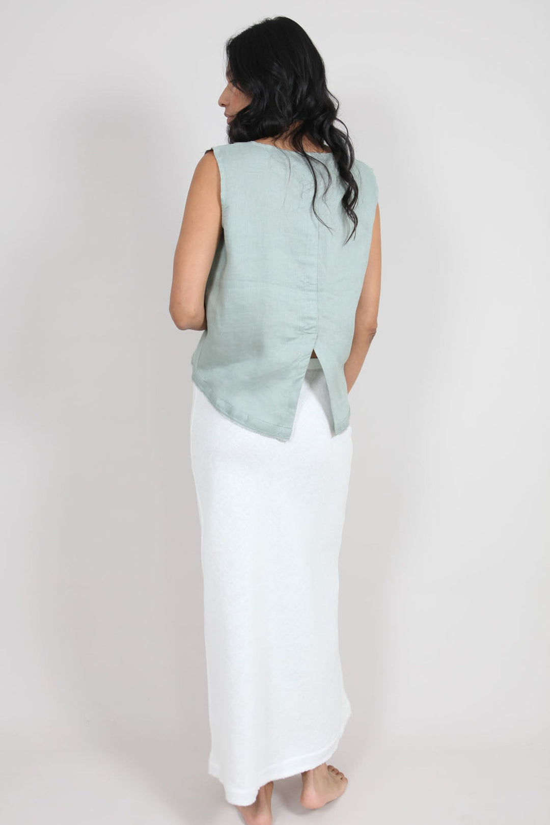 Aimie Linen Top for Women - gallery