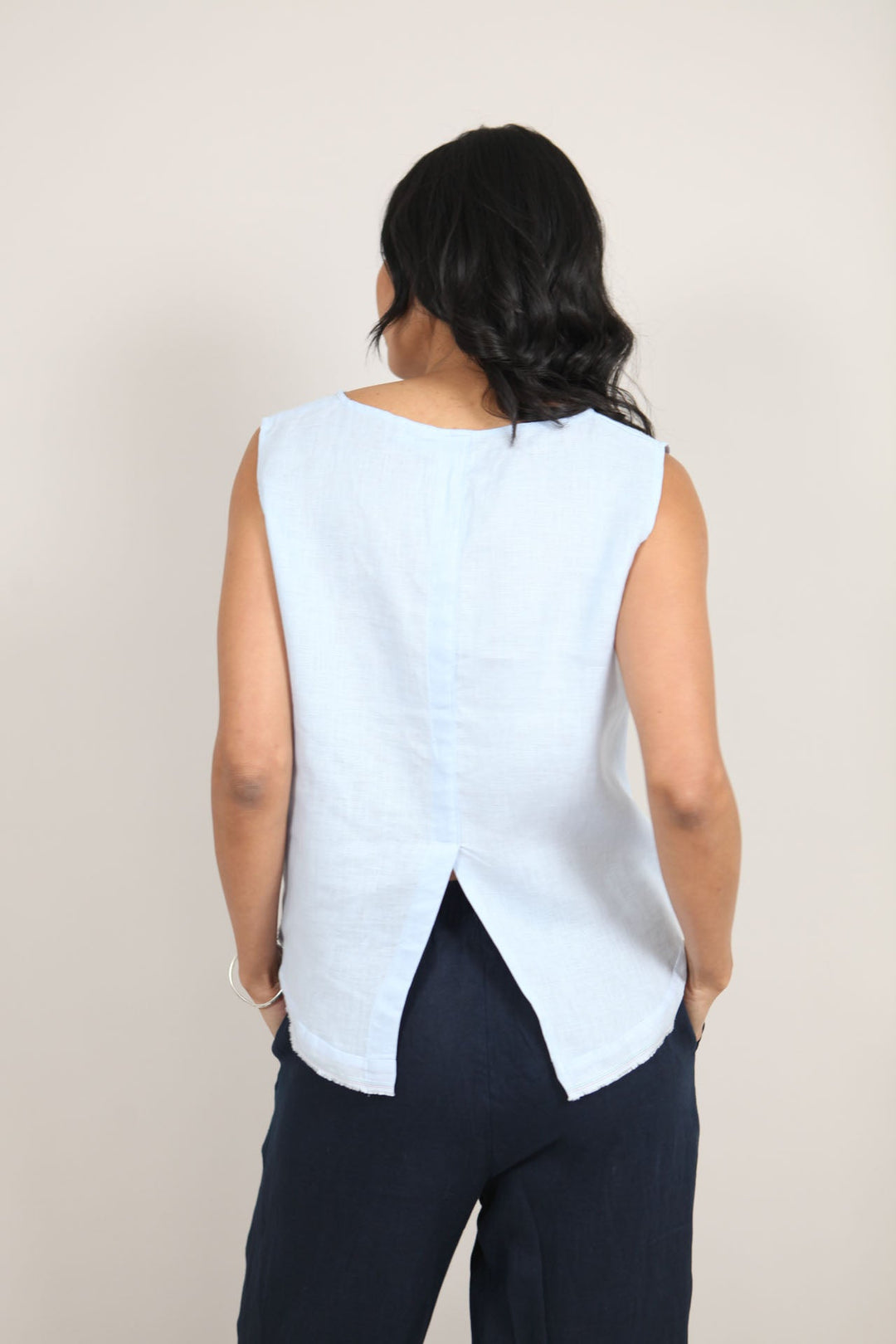 Aimie Linen Top for Women - gallery