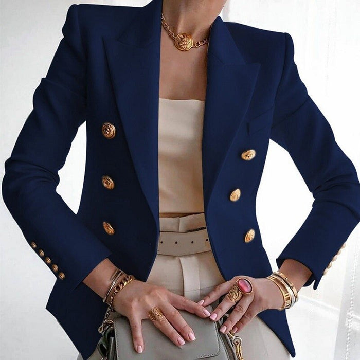 Soft Tailored Blazer with a Relaxed Fit for Women