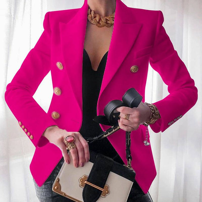 Soft Tailored Blazer with a Relaxed Fit for Women