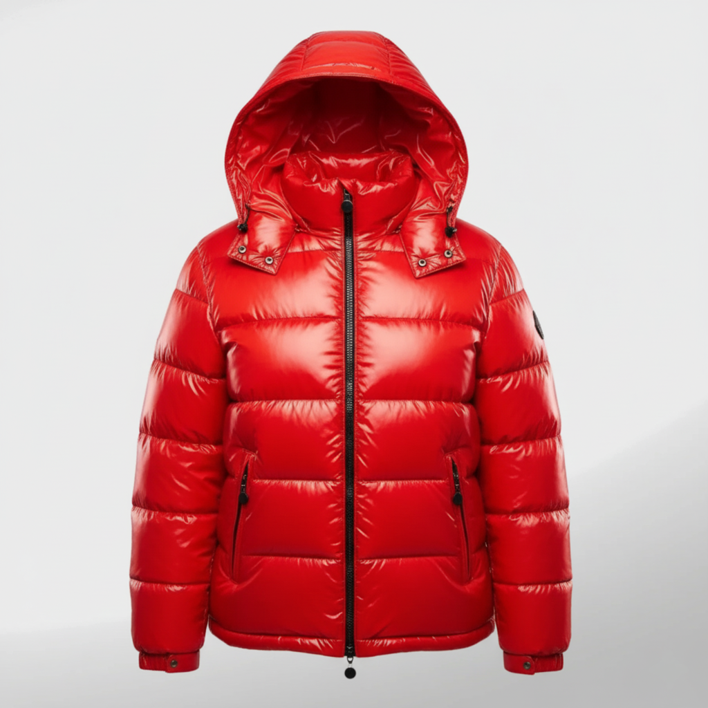 Insulated Puffer Coat in Plus Sizes for Women