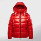 Plus Size Women's Warm and Cozy Insulated Puffer Coat