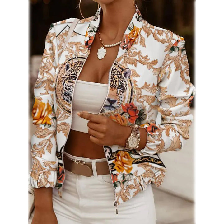 Breeze Lightweight Jacket with Open-Collar Neckline