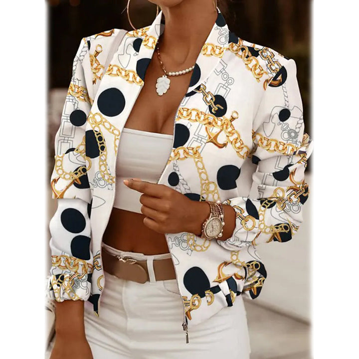 Breeze Lightweight Jacket with Open-Collar Neckline