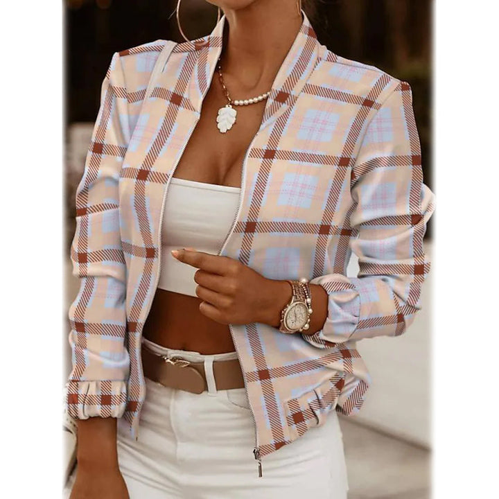 Breeze Lightweight Jacket with Open-Collar Neckline