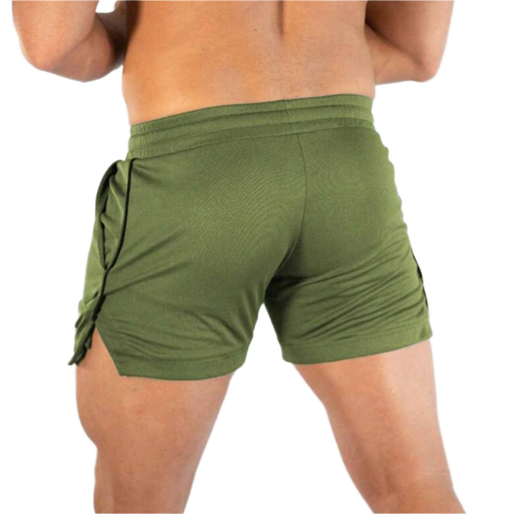 Army Green Urban Hoochie Daddy Shorts for Men - gallery
