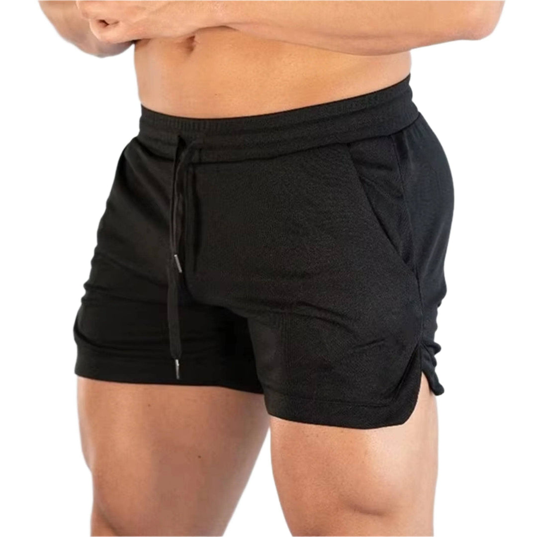 Army Green Urban Hoochie Daddy Shorts for Men - Black